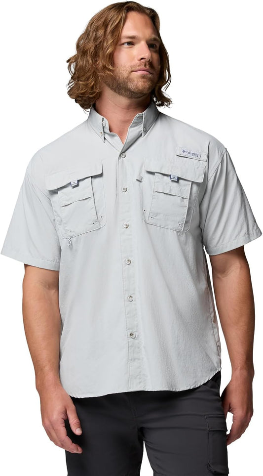 HOTColumbia Men's PFG Bahama II Short Sleeve Fishing Shirt