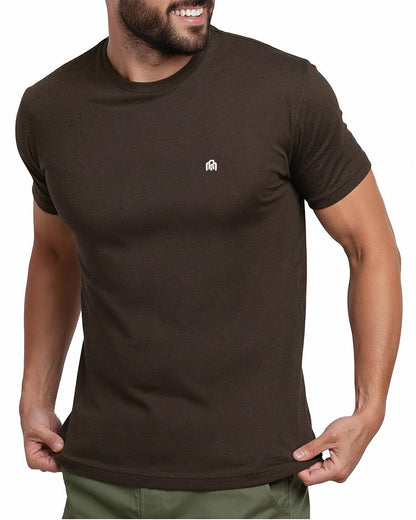 HOTMens T Shirts Soft Cotton Crew Neck Athletic Fit Casual Tees S-4XL | Soft cotton blend casual tee shirts with 4-way stretch - tag-free athletic fit for gym, work & casual wear. A go-to gift.