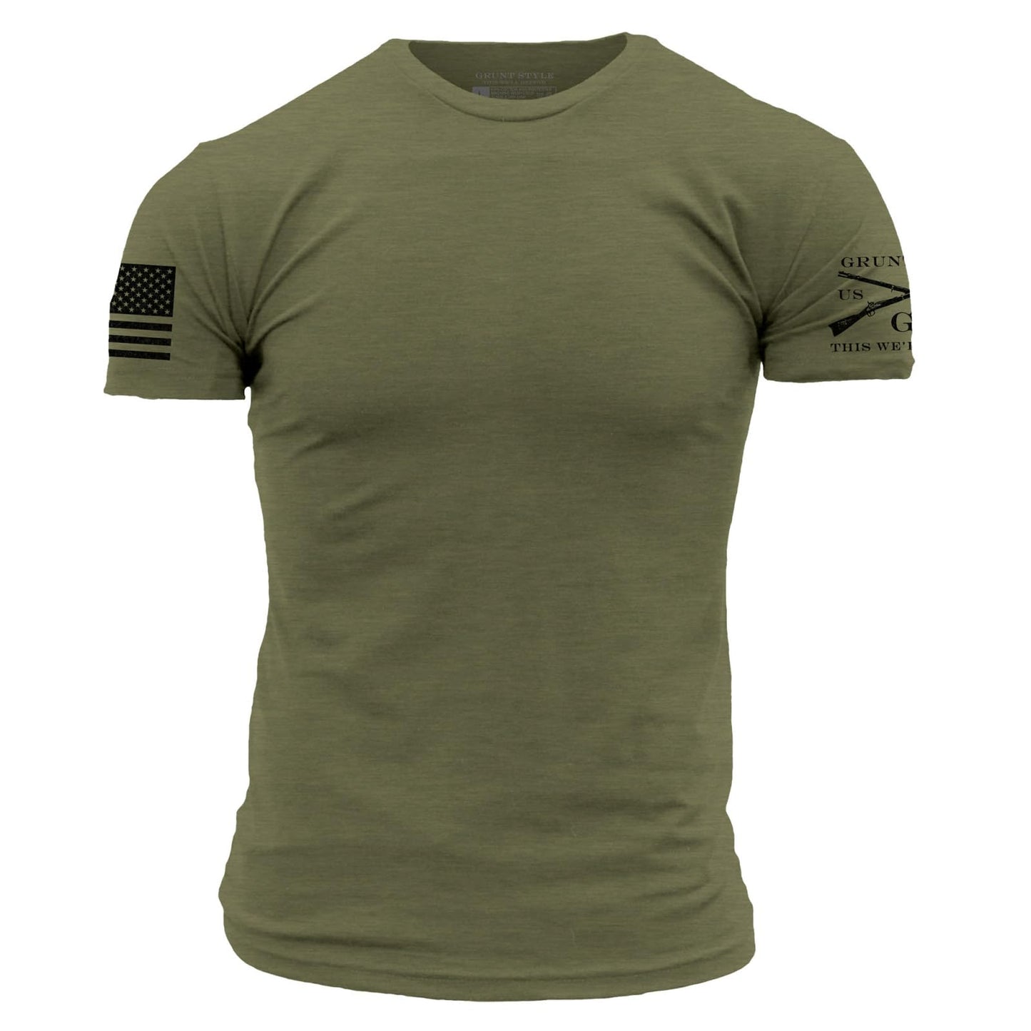 HOTGrunt Style Basic Crew Men's T-Shirt