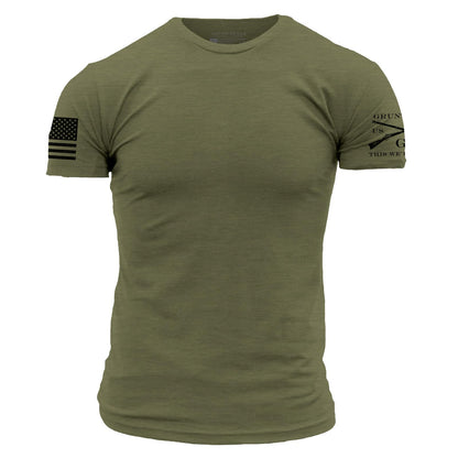 HOTGrunt Style Basic Crew Men's T-Shirt