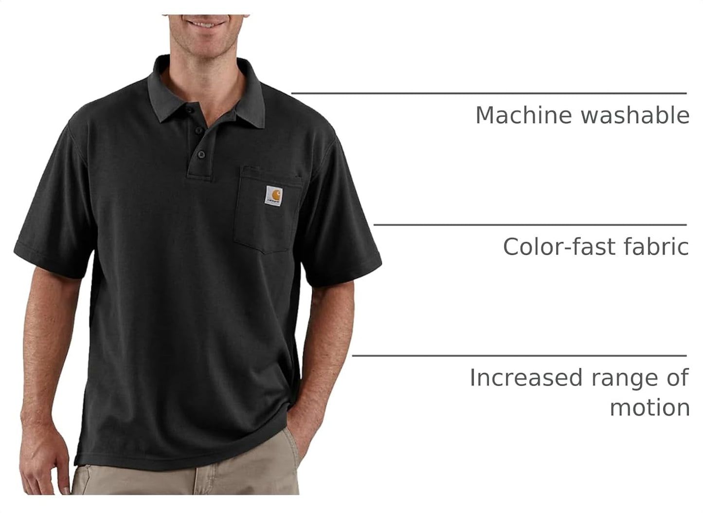 HOTCarhartt Men's Loose Polo