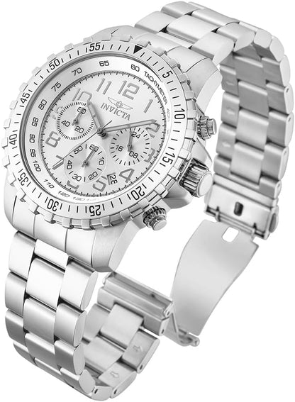 HOTInvicta Men's 1326 Invicta II Chronograph Black Dial Two-Tone Stainless Steel Watch