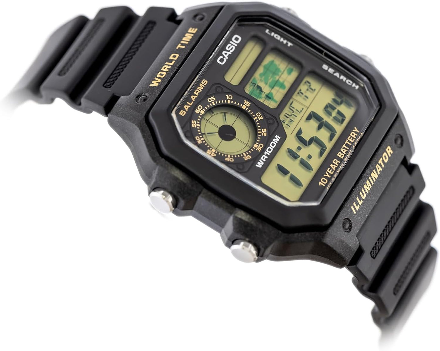 HOTCasio Classic Black Watch AE1200WH-1B