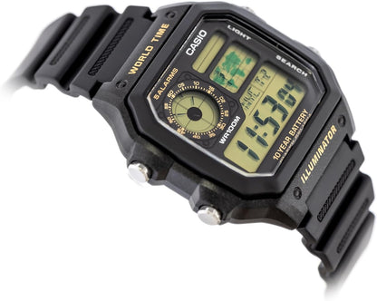 HOTCasio Classic Black Watch AE1200WH-1B