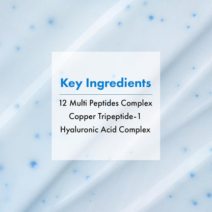 HOTTOSOWOONG Copper Peptide 12 Cream, 99% Purity of Copper Tripeptide-1, GHK-Cu, 12 Multi-Peptide Powerful Anti Aging Formula for Fine Lines, Firming, Skin Elasticity, Korean Skincare, 50ml / 1.69 fl.oz.