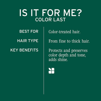 HOTBiolage Color Last Shampoo - For Color-Treated Hair, Gently Cleanses, Nourishes, Strengthens, Hydrates and Adds Shine, Soybean Oil & Stearic Acid, Paraben & Mineral Oil-Free, Vegan