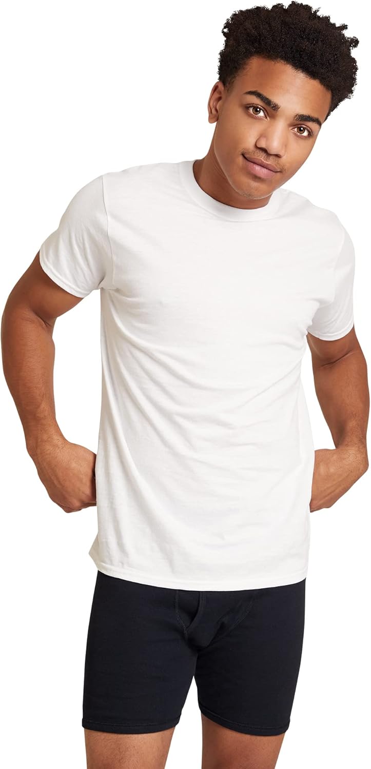 HOTGildan Men's Crew T-Shirts, Multipack, Style G1100