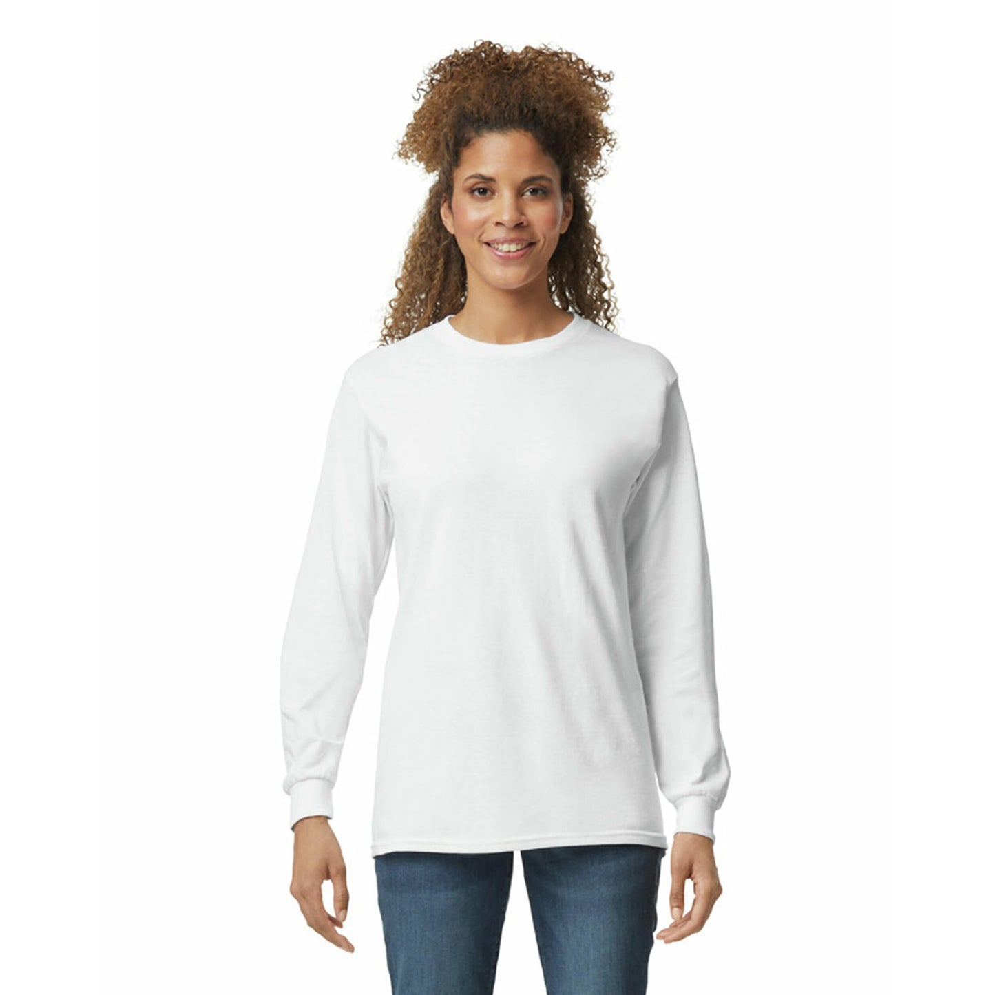 HOTGildan Adult Ultra Cotton Long Sleeve T-Shirt, Style G2400, Multipack