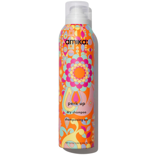HOTamika perk up talc-free dry shampoo | refreshes roots with a voluminous ‘oomph’ between washes, no white residue, absorbs oil + reduces odor, for all hair types