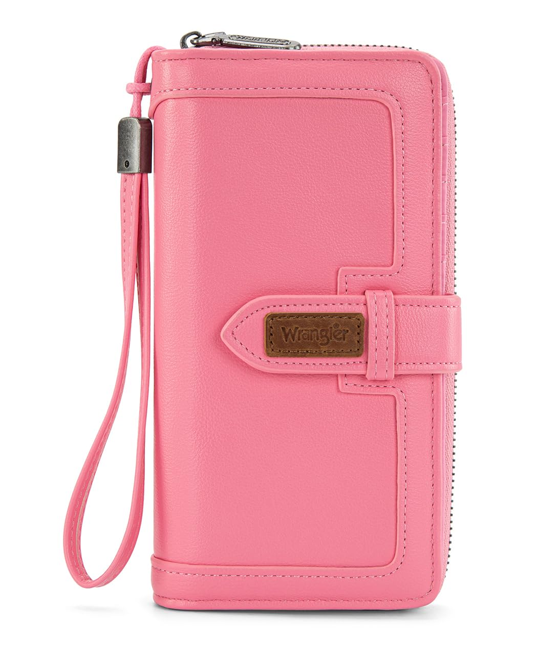 HOTX Wrangler Women's Wallets Bifold Wristlet Wallets for Women Large Capacity Credit Card Wallet with ID Window