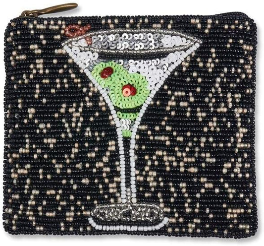 HOTBamboo Trading Company SHCP028 Club Bag Collection Dirty Martini Coin Purse, 4-inch Length