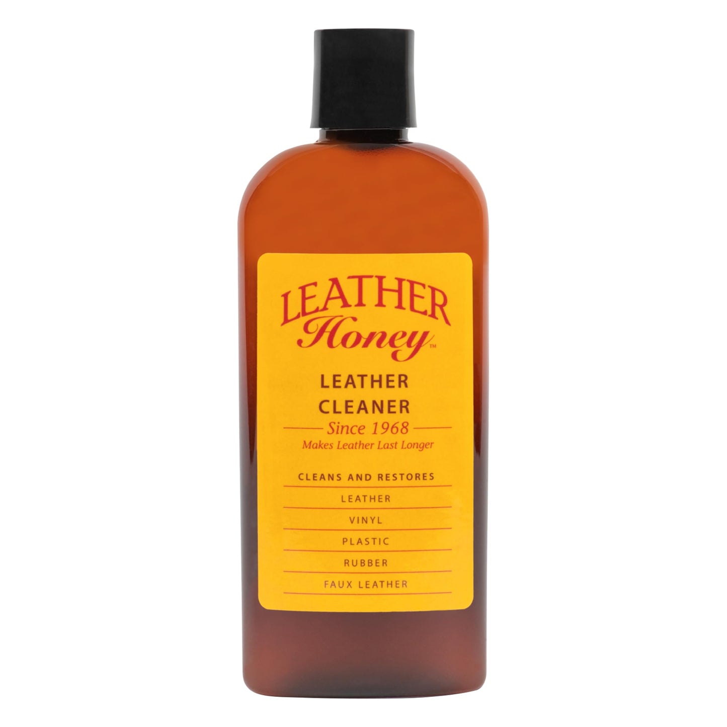 HOTLeather Honey Leather Cleaner: Non-Toxic Leather Care Made in the USA Since 1968. Deep Cleans Leather, Faux & Vinyl - Couches, Car Seats, Purses, Tack, Shoes & Bags. Safe Any Colors & White Leather
