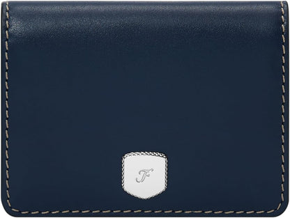 HOTFossil Women's Wallet, Lennox Small Flap Wallet for Women, Insignia Blue