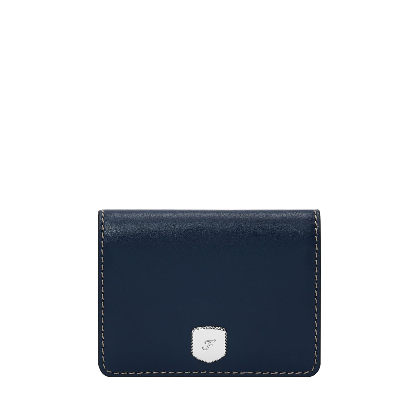 HOTFossil Women's Wallet, Lennox Small Flap Wallet for Women, Insignia Blue