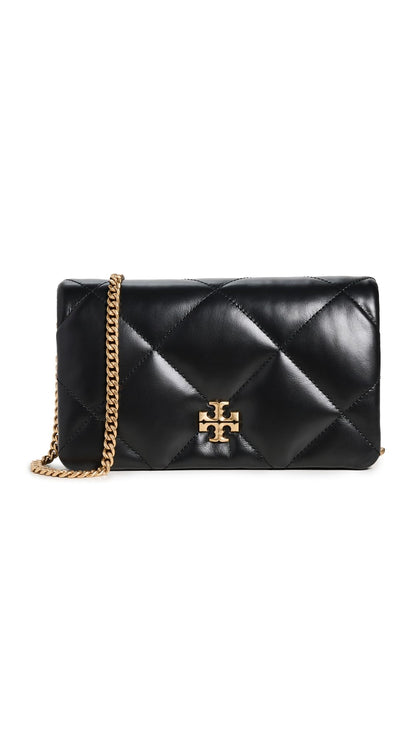 HOTTory Burch Women's Kira Diamond Quilt Chain Wallet