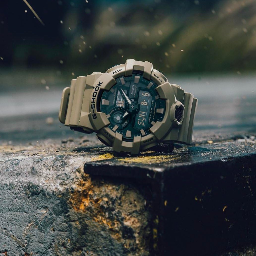 HOTCasio Men's 700UC Series G-Shock Quartz 200M WR Shock Resistant Resin Strap and Case