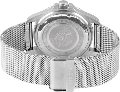 HOTInvicta Pro Diver Men 43mm Stainless Steel Steel Black dial PC32 Quartz