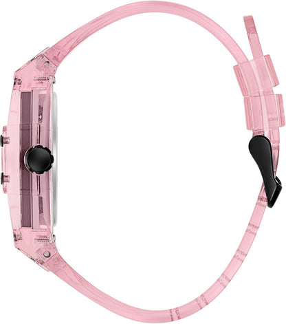 HOTGuess Men's GW0G Series| Analog Trend Watch| Polycarbonate Case| Silicone Bracelet | 50M Water Resistance