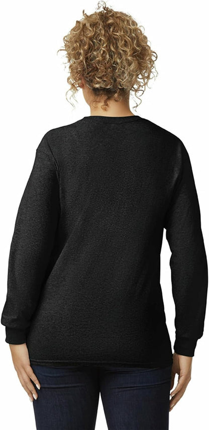 HOTGildan Adult Ultra Cotton Long Sleeve T-Shirt, Style G2400, Multipack