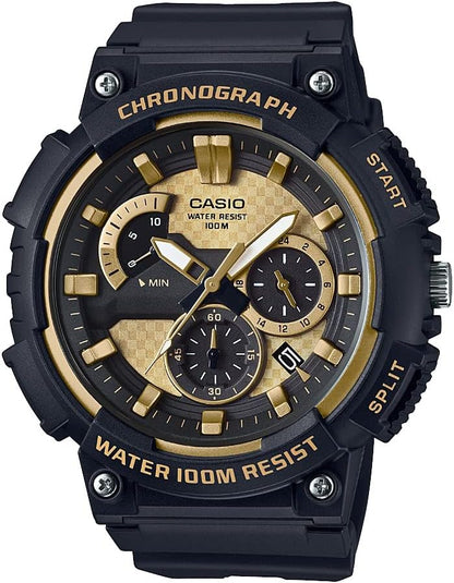 HOTCasio MCW200H Series | Men’s Analog Watch |100M WR | Retrograde Chronograph | 1 Second Stopwatch | Date Display | Multi Dial | Resin Glass | Resin Case | Resin Band | 3 Year Batt