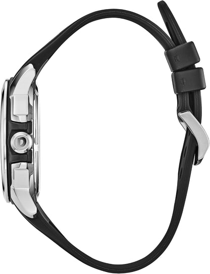 HOTCitizen Eco-Drive Weekender Mens Watch, Stainless Steel with Polyurethane Strap