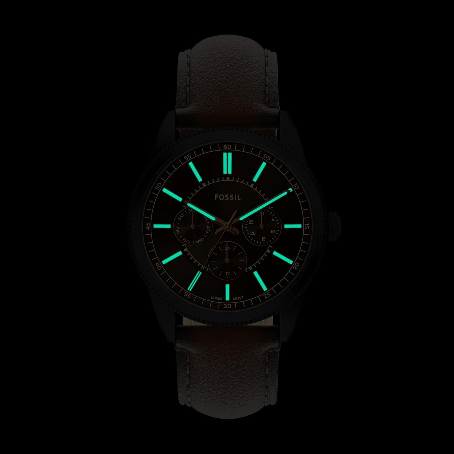 HOTFossil Men's Watch, Pearson Multifunction Stainless Steel Watch for Men