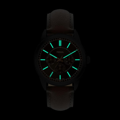 HOTFossil Men's Watch, Pearson Multifunction Stainless Steel Watch for Men