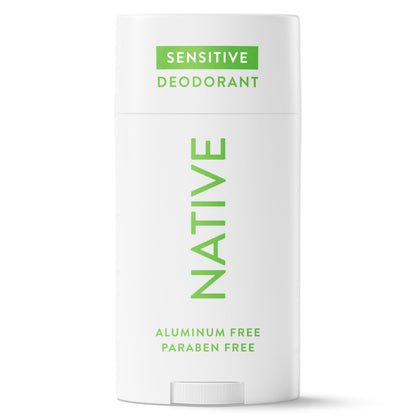 HOTNative Sensitive Deodorant Contains Naturally Derived Ingredients, 72 Hour Odor Control | Deodorant for Women & Men, Aluminum Free with Baking Soda, Coconut Oil and Shea Butter, Coconut & Vanilla
