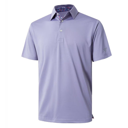 HOTMens Polo Shirts Short and Long Sleeve Casual Solid Stylish Dry Fit Performance Designed Collared Golf Polo Shirts for Men