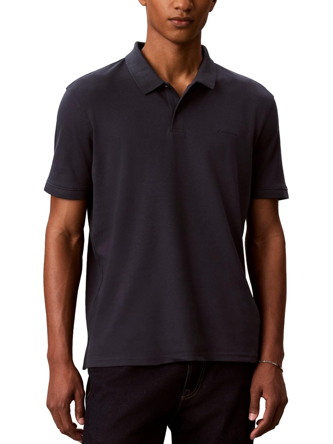 HOTCalvin Klein Men's Liquid Touch Polo