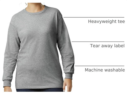 HOTGildan Adult Ultra Cotton Long Sleeve T-Shirt, Style G2400, Multipack