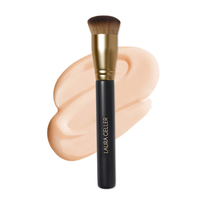 HOTLAURA GELLER NEW YORK Cosmetic Professional Makeup Brushes - Cruelty-Free 02 Retractable Angled Kabuki Brush