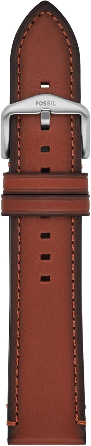 HOTFossil Men's 22mm Dark Brown LiteHide™ Leather Watch Band