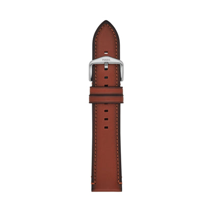 HOTFossil Men's 22mm Dark Brown LiteHide™ Leather Watch Band