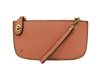 HOTJoy Susan Women's Fashion Purse Mini Crossbody Wristlet Clutch Handbag - Stone