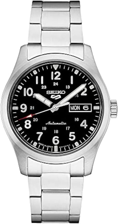 HOTSEIKO 5 Sports Automatic Watch for Men | 5 Sports - Day/date Calendar, Lumibrite Hands and Markers, Rotating Bezel, 100m Water-Resistant, 4R36 Movement