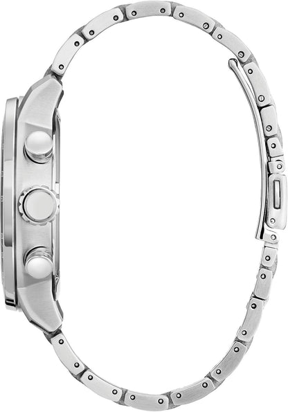 HOTCitizen Men's Eco-Drive Weekender Brycen Chronograph Watch Stainless Steel Case