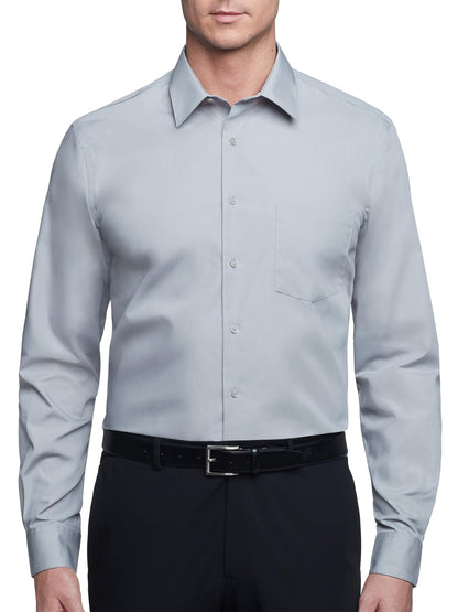 HOTVan Heusen Mens Dress Shirt Regular Fit Poplin Solid