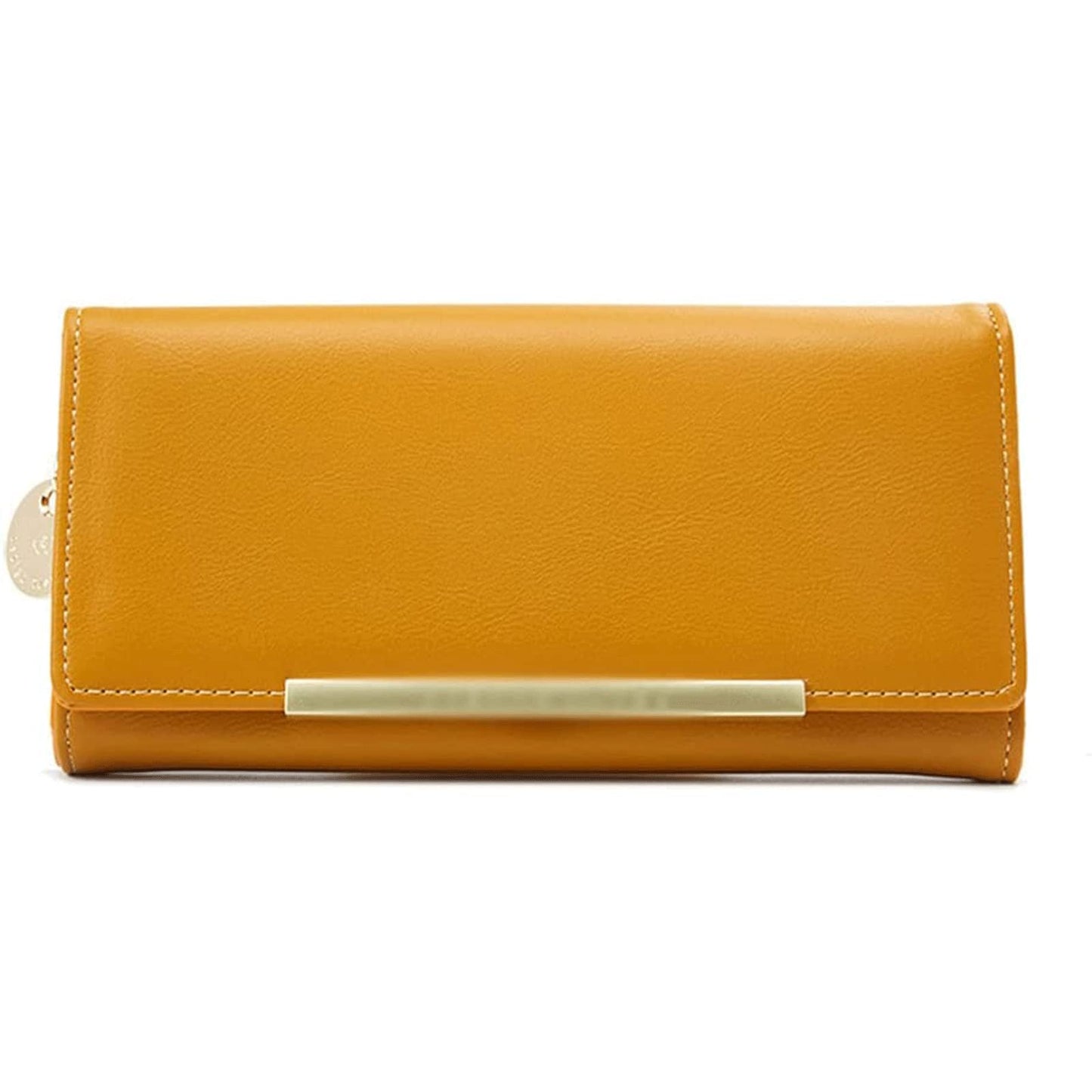 HOTSpacious & Functional Leather Wallet Multifunction Luxury Women Many Departments Large Capacity Purses Fashion Female Card Holder Billfold Long Clutch Purse