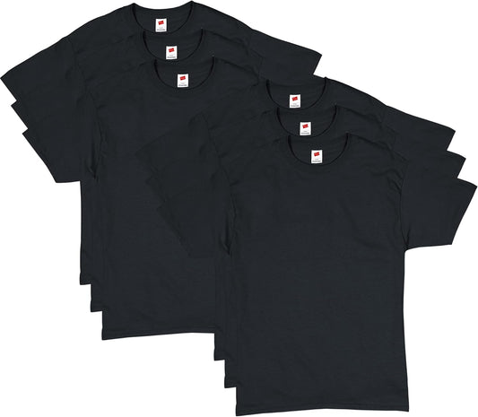 HOTHanes Men's T-Shirt Pack - 4 or 6 Pack - Essential-T Crewneck Cotton T-Shirts - Everyday Men's Clothing - Big & Tall