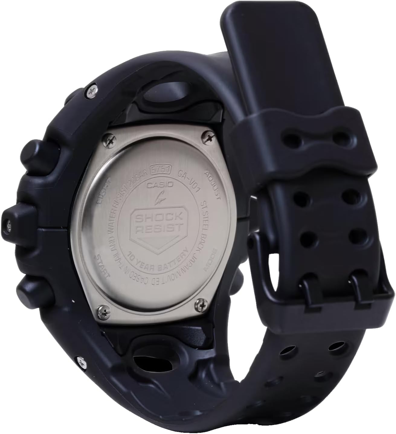 HOTG-Shock Casio Big Case Resin Analog-Digital Watch GAV01A
