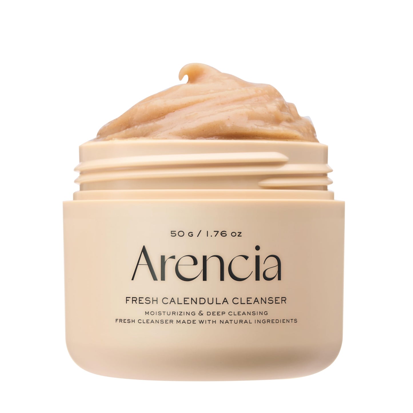 HOTArencia Korean Rice Mochi Face Cleanser - Face Wash, Gentle Scrub All in One for Deep Cleansing, Moisturizing, Pore Minimizing with Rice Water & Green Tea (4.23oz)