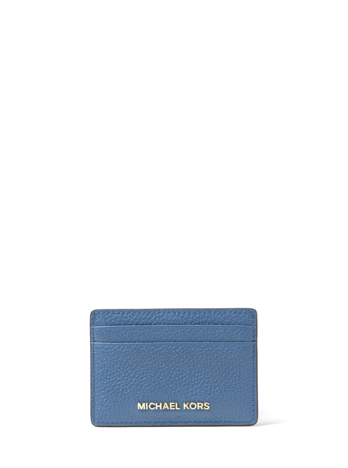 HOTMichael Kors Women's Jet Set Card Holder, Gold-Tone Hardware/Black, One Size