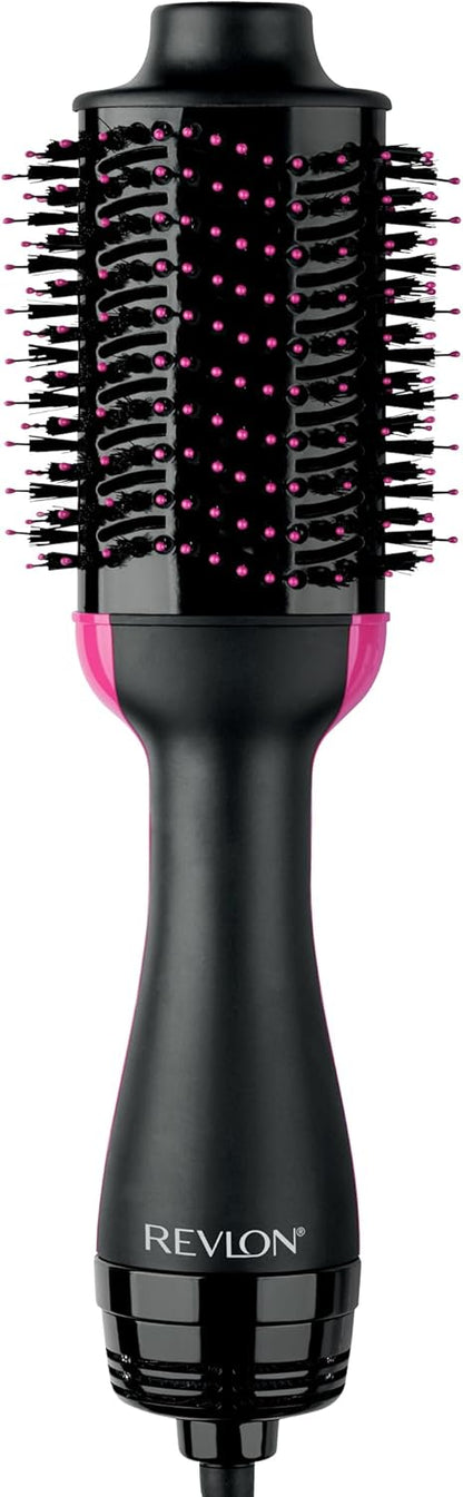 HOTREVLON One-Step Volumizer Hair Dryer and Styler – Easy Salon-Style Blowouts – Less Frizz, More Shine, and Reduced Heat Damage, for All Hair Types and Lengths (Black)