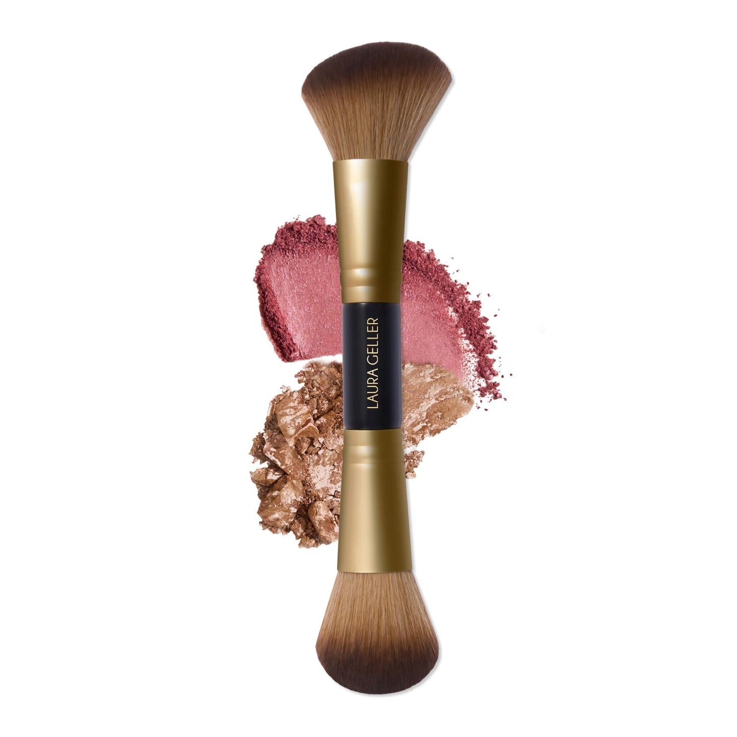 HOTLAURA GELLER NEW YORK Cosmetic Professional Makeup Brushes - Cruelty-Free 02 Retractable Angled Kabuki Brush