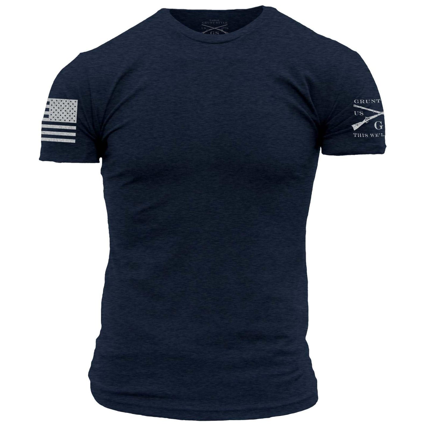HOTGrunt Style Basic Crew Men's T-Shirt