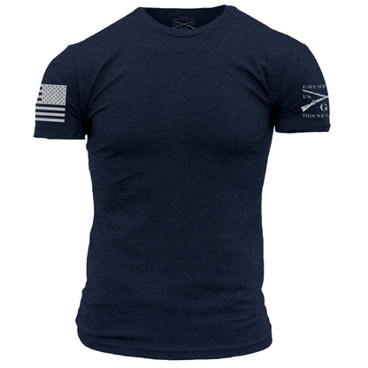 HOTGrunt Style Basic Crew Men's T-Shirt