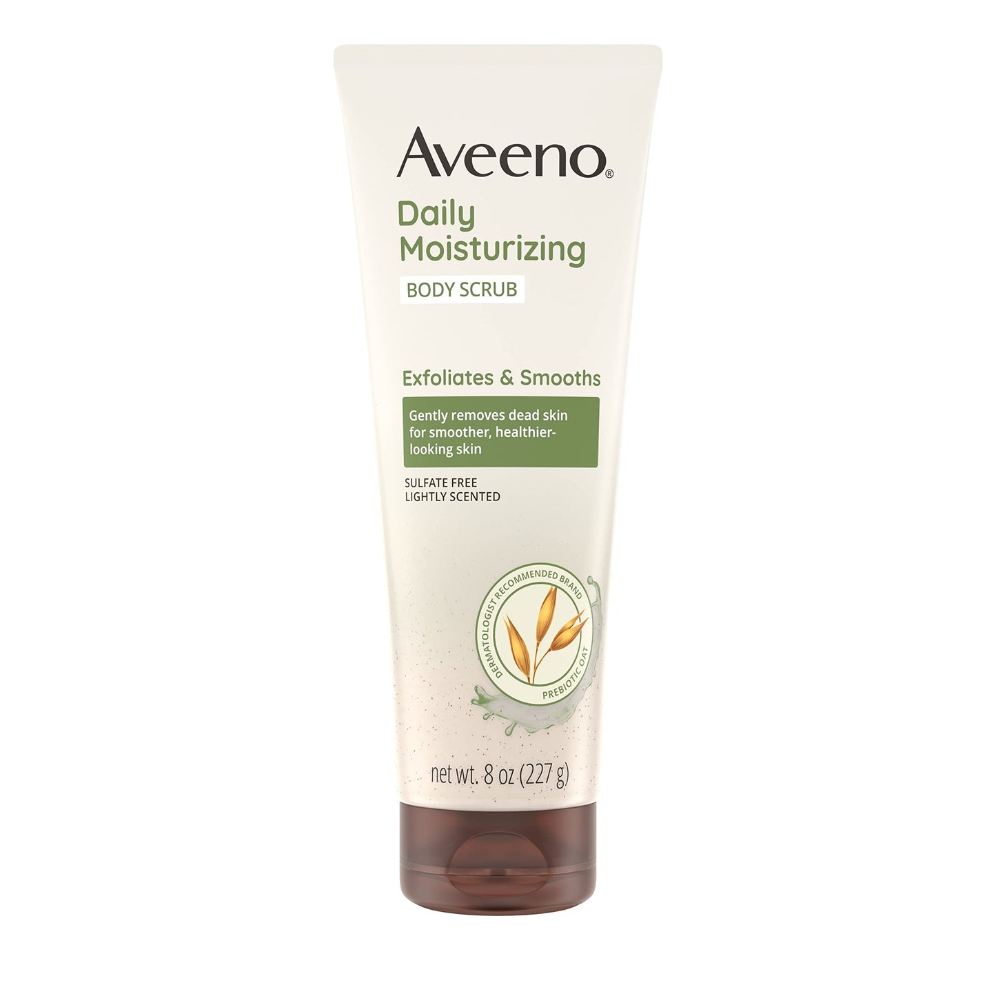 HOTAveeno Daily Moisturizing Body Wash for Sensitive Skin + Prebiotic Oat, Gently Cleanses, Nourishes & Feels Moisturizing Dry Skin, Light Fragrance, Refill Pouch, 36 fl. oz
