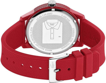 HOTLacoste 12.12 Men's Quartz Watch - TR90 Case Quartz - Premium Sporty Fashion Timepiece