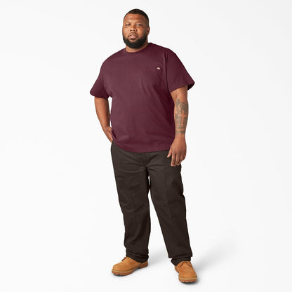 HOTDickies Men's Heavyweight Heathered Short Sleeve Pocket T-Shirt